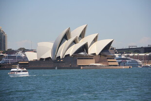 悉尼歌剧院海景风光