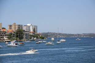 海滨城市的水上风光