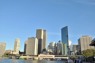 城市天际线 现代高楼景观