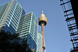 悉尼城市地标塔景观