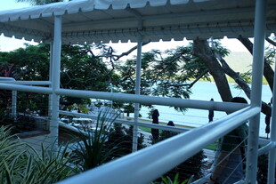 户外露台的自然景观