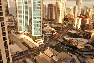 城市高楼俯瞰景象