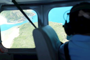 飞机驾驶舱内的视野