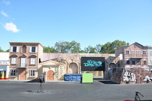 复古风格影视拍摄场景