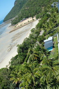 热带海滩椰林风光美景