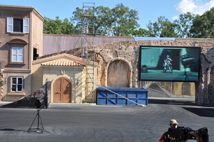 复古风格户外场景布置