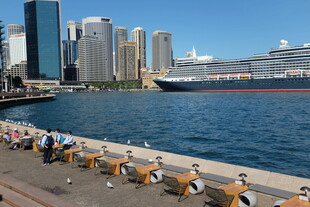 海滨城市码头风光