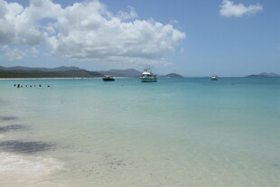 美丽清澈的海边风景