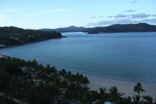 美丽海滨风光俯瞰图