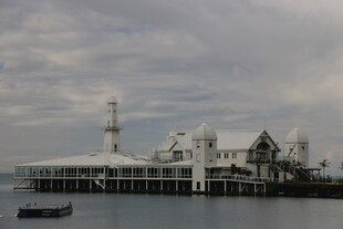 海滨码头建筑景观