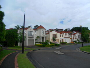 高档住宅区优美街景