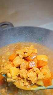 土豆炖鸡