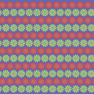 多彩花卉图案背景纹理