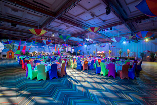 多彩室内活动场地布置