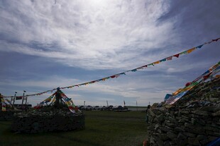 草原经幡 尽显民族风情