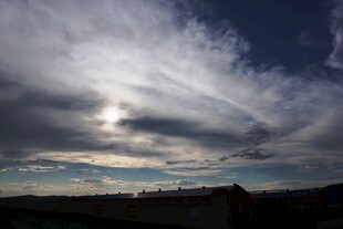 天空中变幻的壮丽云层