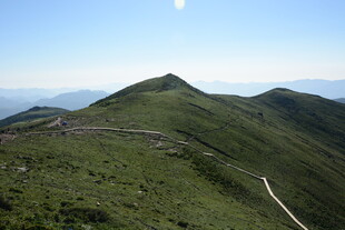 青山间蜿蜒的壮美道路