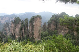 张家界奇峰异石景观