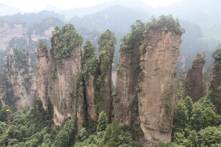 张家界奇峰异石景观