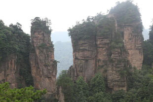 张家界奇峰美景