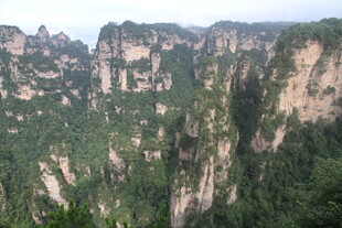 张家界奇峰异石景观