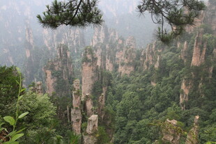 张家界奇峰异石景观