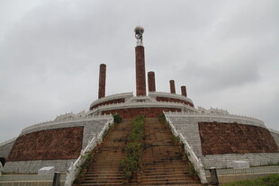 独特建筑景观 多立柱结构