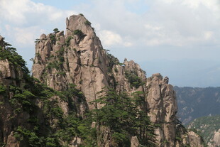 黄山奇峰景观