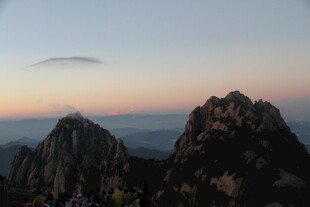 黄山日出美景