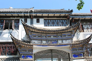 中式古建筑门楼