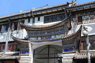 中式古建筑门楼