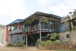 乡村特色二层民居建筑