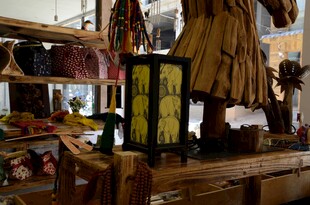 传统熏腊食材展示