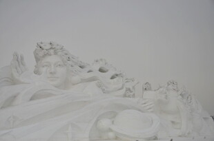 精美雪雕艺术作品展示