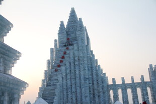 冰雪城堡建筑景观