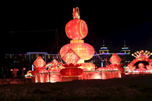 璀璨大型传统艺术花灯