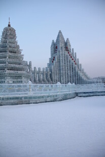 哈尔滨冰雪大世界壮观景象