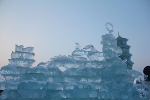 梦幻冰雕景观