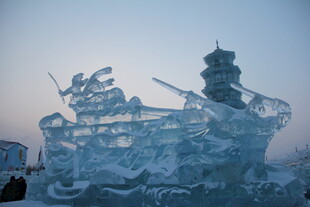 精美冰雕作品展示