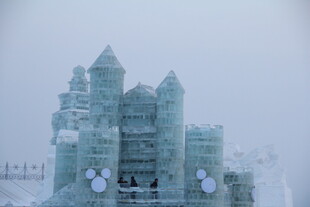 冰雪城堡梦幻景观
