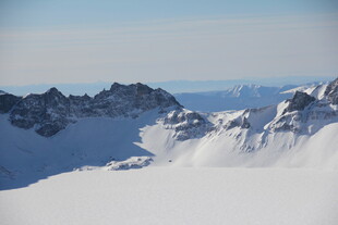 雪山壮丽景致 长白山
