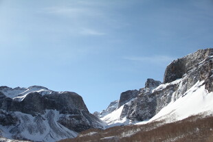 雪山壮丽风光 长白山