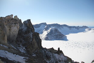 雪山峻岭壮丽风光 长白山