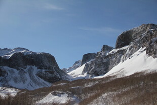雪山壮丽风光 长白山