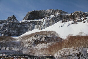 雪山峻岭风景图 长白山