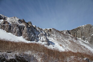 雪山壮丽景色 长白山