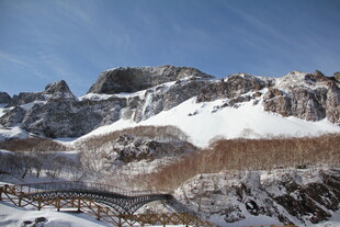 雪山壮丽景致 长白山