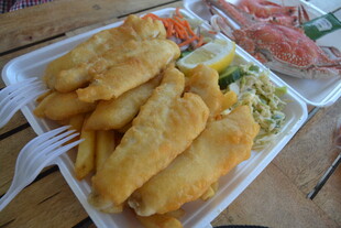 美味炸鱼薯条套餐