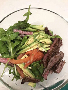 牛肉蔬菜沙拉