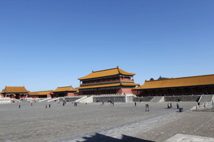 故宫宏伟宫殿建筑群